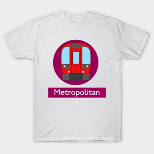 London Underground Subway Metropolitan T-Shirt